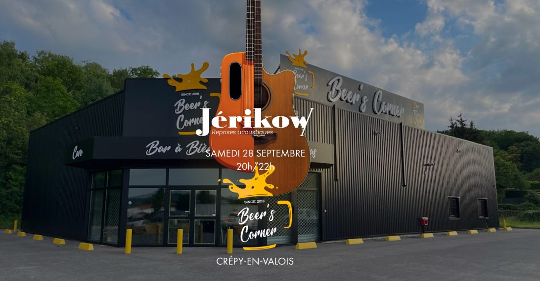 Jérikow en concert au « Beer's Corner » de Crépy-en-Valois